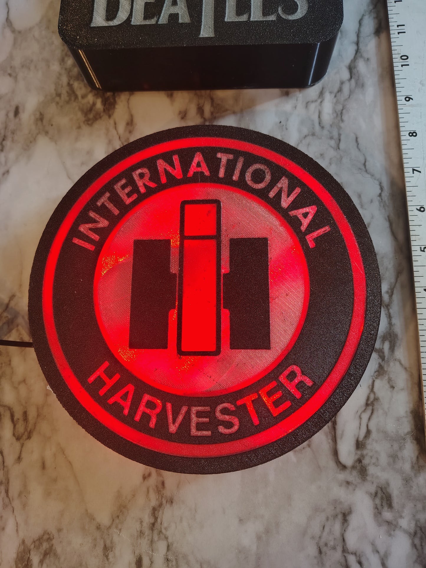 Antique farming tractor sign one of the bigs to build this country farm and all I use them