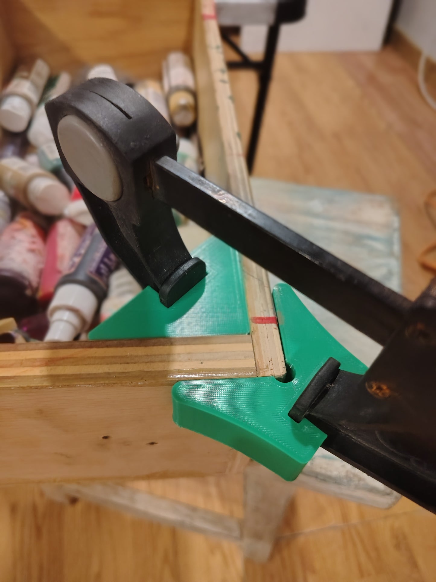 woodworking corner clamps for Harbor freight ratchet CV to clamps