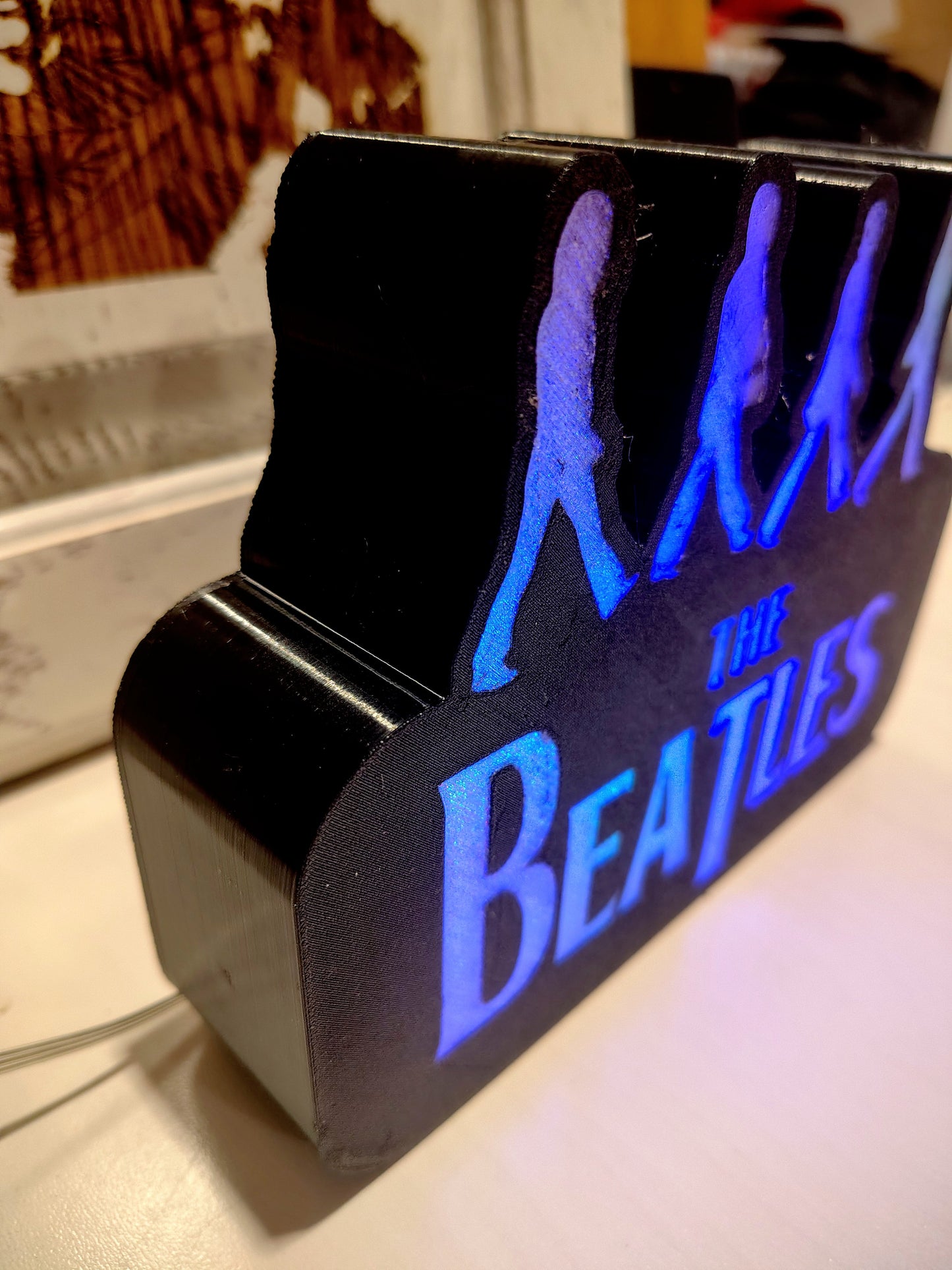 Classic rock Abby Road lamp light up led sign