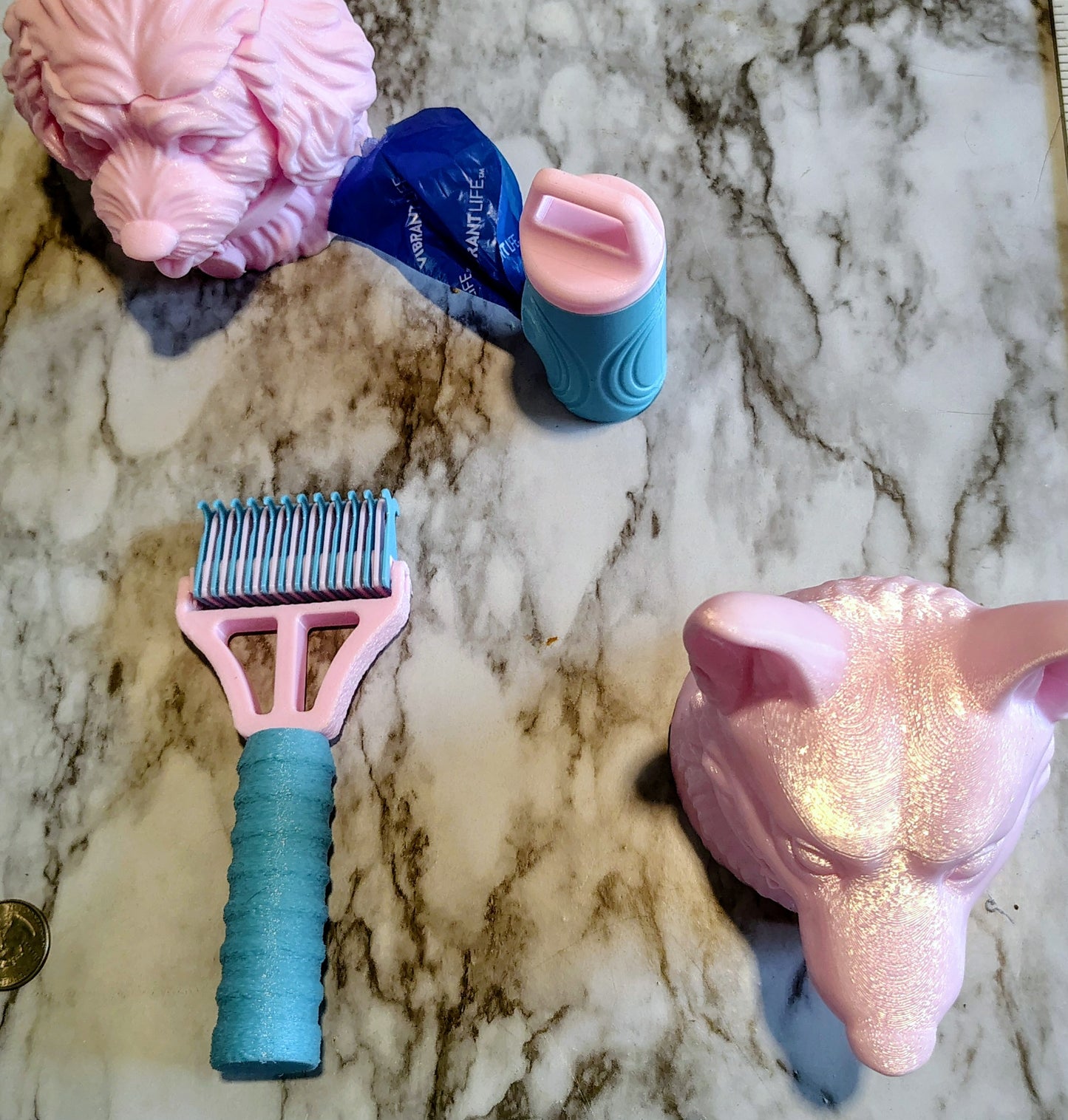 Heavy duty dog grooming brush